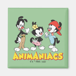 Animaniacs Yakko, Dot en Wakko Standing Magneet
