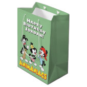 Animaniacs | Yakko, Dot en Wakko Standing Medium Cadeauzakje (Achterkant Gekanteld)