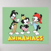Animaniacs | Yakko, Dot en Wakko Standing Poster (Voorkant)