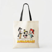 Animaniacs | Yakko, Dot en Wakko Standing Tote Bag (Voorkant)