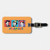 Animaniacs | Yakko, Dot, & Wakko Panel Graphic Bagagelabel (Voorkant horizontaal)
