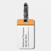 Animaniacs | Yakko, Dot, & Wakko Panel Graphic Bagagelabel (Achterkant verticaal)