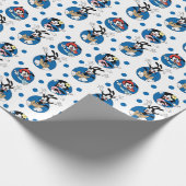 Animaniacs | Yakko, Wakko & Dot Circle Pattern Cadeaupapier (Hoek)