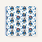Animaniacs | Yakko, Wakko & Dot Circle Pattern Notitieboek (Voorkant)