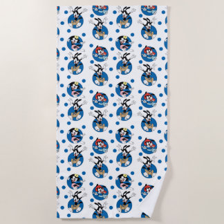 Animaniacs | Yakko, Wakko & Dot Circle Pattern Strandlaken