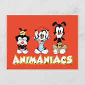 Animanias Warner Siblings "No Evil" Graphic Briefkaart (Voorkant)