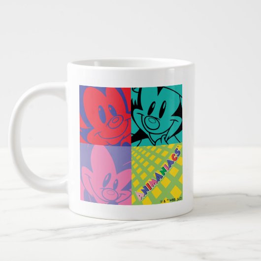 Animanias Warner Siblings Pop Art Graphic Grote Koffiekop (Links)
