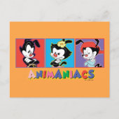 Animanias | Yakko, Dot, & Wakko Panel Graphic Briefkaart (Voorkant)