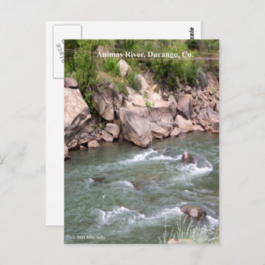 Animas de Rapids Briefkaart (Voorkant / Achterkant)