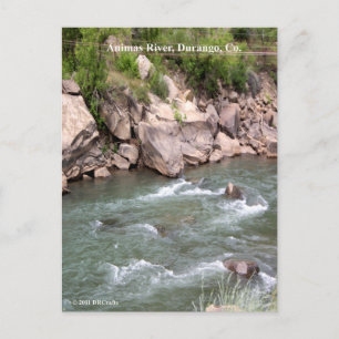 Animas de Rapids Briefkaart