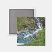 Animasrivier in de bergen magneet (Voorkant / Achterkant)