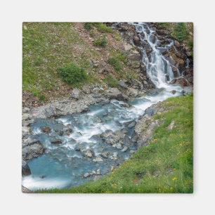 Animasrivier in de bergen magneet