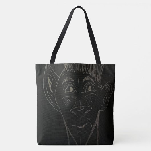 Animated Cartoon Large Tote Bag (Voorkant)