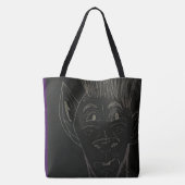 Animated Cartoon Large Tote Bag (Achterkant)