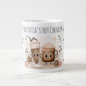 Animated Cocoa Companions Bring Joy to the Season Grote Koffiekop (Voorkant)