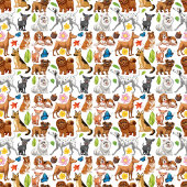 Animated Dogs Phone Case iPhone 15 Case