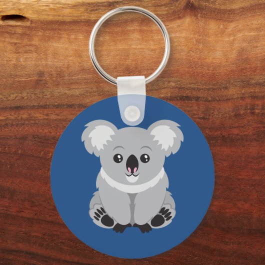 Animated Koala Beer Sleutelhanger (Voorkant)