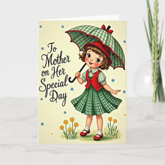 Animated Mothers Day Gift Card Kaart (Voorkant)