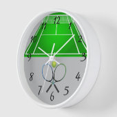 Animated Tennis Court en rackets (Hoek)