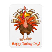 Animated Turkey Magnet Magneet (Verticaal)