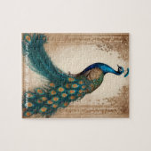 Animatie Boho pauw Legpuzzel (Horizontaal)