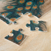 Animatie Boho pauw Legpuzzel (Zijkant)