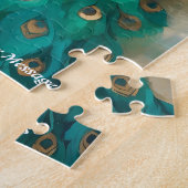 Animatie Boho pauw Legpuzzel (Zijkant)