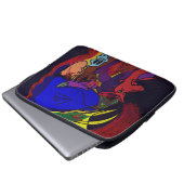 Animatie Collage Elektronicatas Laptop Sleeve (Voorkant onderkant)