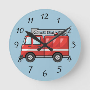 Animatie-engine voor brand ronde klok