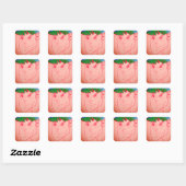 Animatie Vierkante Stickers met Wezens (Vel)