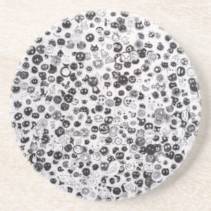 Animatiepatroon Sandstone-Onderzetter Zandsteen Onderzetter