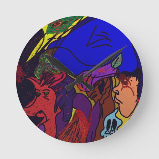 Animation Collage  Ronde Klok (Voorkant)