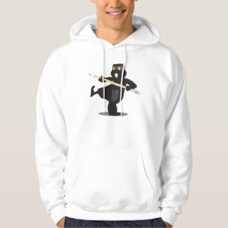 Animation Ninja Beaver (titel) Hoodie