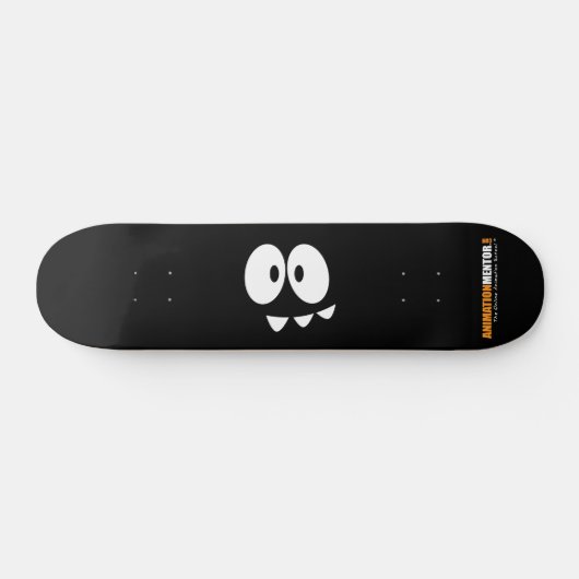 AnimationMentor.com SPIKE Eyes/Teeth - Skateboard (Horizontaal)
