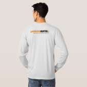 AnimationMentor.com SPIKE staande - Mannen Raglan T-shirt (Achterkant volledig)