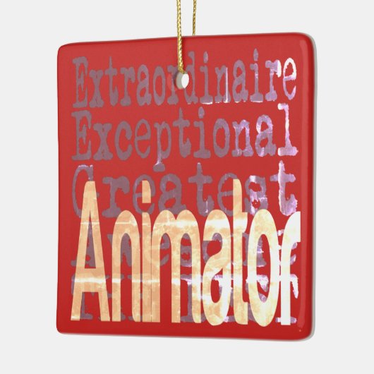 Animator Extraordinaire Keramisch Ornament (Links)