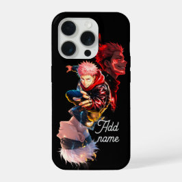 Anime Aangepaste Naam Hoesje voor Telefoon – Perso iPhone 15 Pro Case