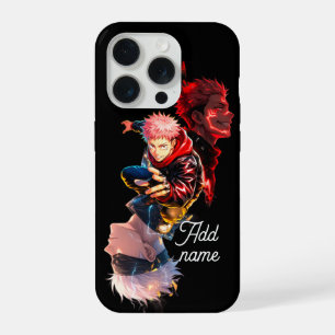 Anime Aangepaste Naam Hoesje voor Telefoon – Perso iPhone 15 Pro Case