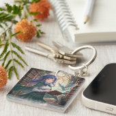 Anime acryl sleutelhanger (Voorkant Rechts)