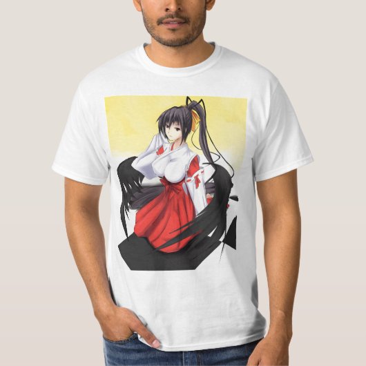 Anime Akeno Himejima T-shirt (Voorkant)