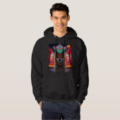 Anime Akita Hoodie (Voorkant volledig)