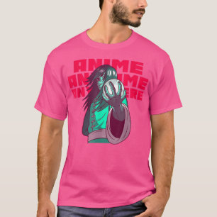 Anime altijd overal waar grappige Citaat Teen Girl T-shirt