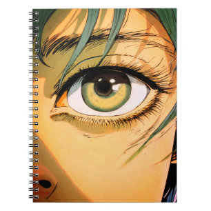 anime ambiverted vrouw spiraal notitieboek