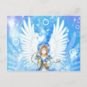 Anime Angel Briefkaart (Voorkant)