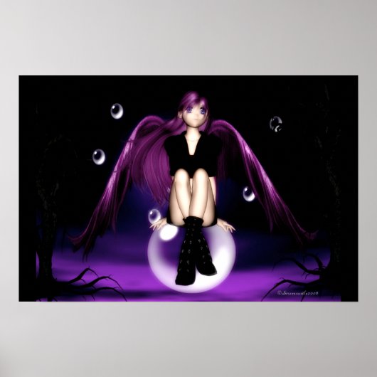 Anime Angel Poster (Voorkant)
