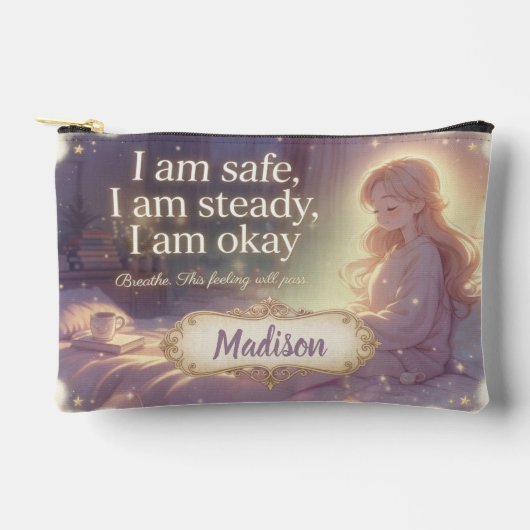 Anime Angsttas | Gepersonaliseerde Paniekzakje Etui (Voorkant)