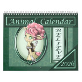 Anime Animal 2026 Positieve Kalender (Hoes)