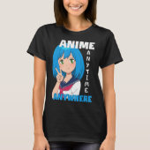 Anime Anywhere Anime Girl T-shirt (Voorkant)