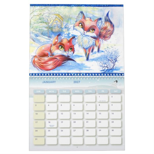 Anime art. 2012 kalender (Jan 2027)