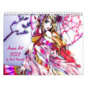 Anime art. 2012 kalender (Hoes)